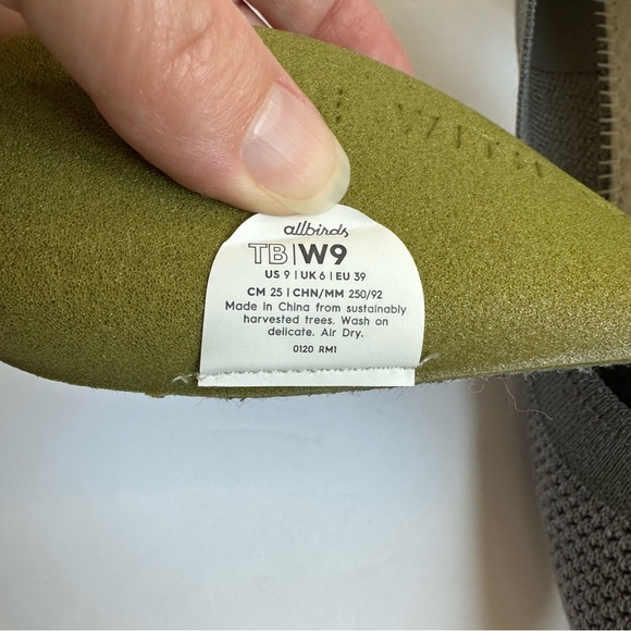 Allbirds Women’s Tree Breezers Classic Mist 9 - Picture 9 of 10